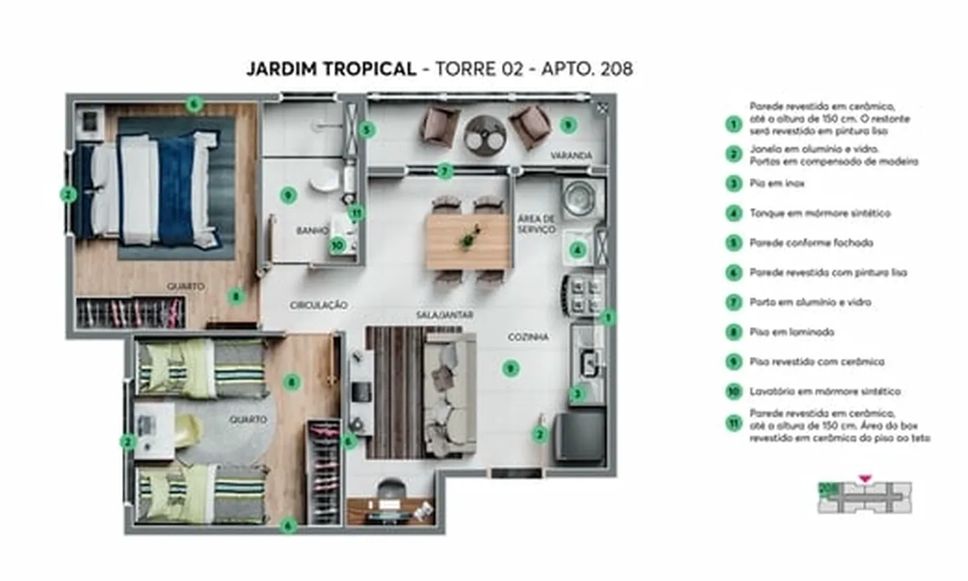 Jardim Tropical - Fase 3