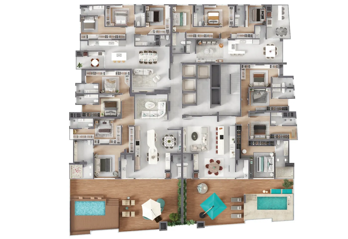 Acquamarine Palace Residence - Branco Empreendimentos