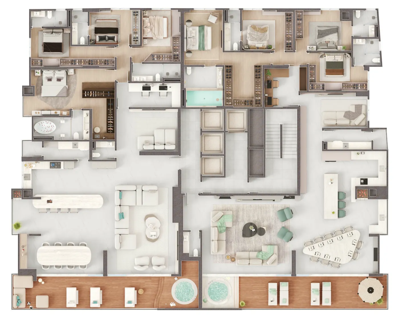 Acquamarine Palace Residence - Branco Empreendimentos