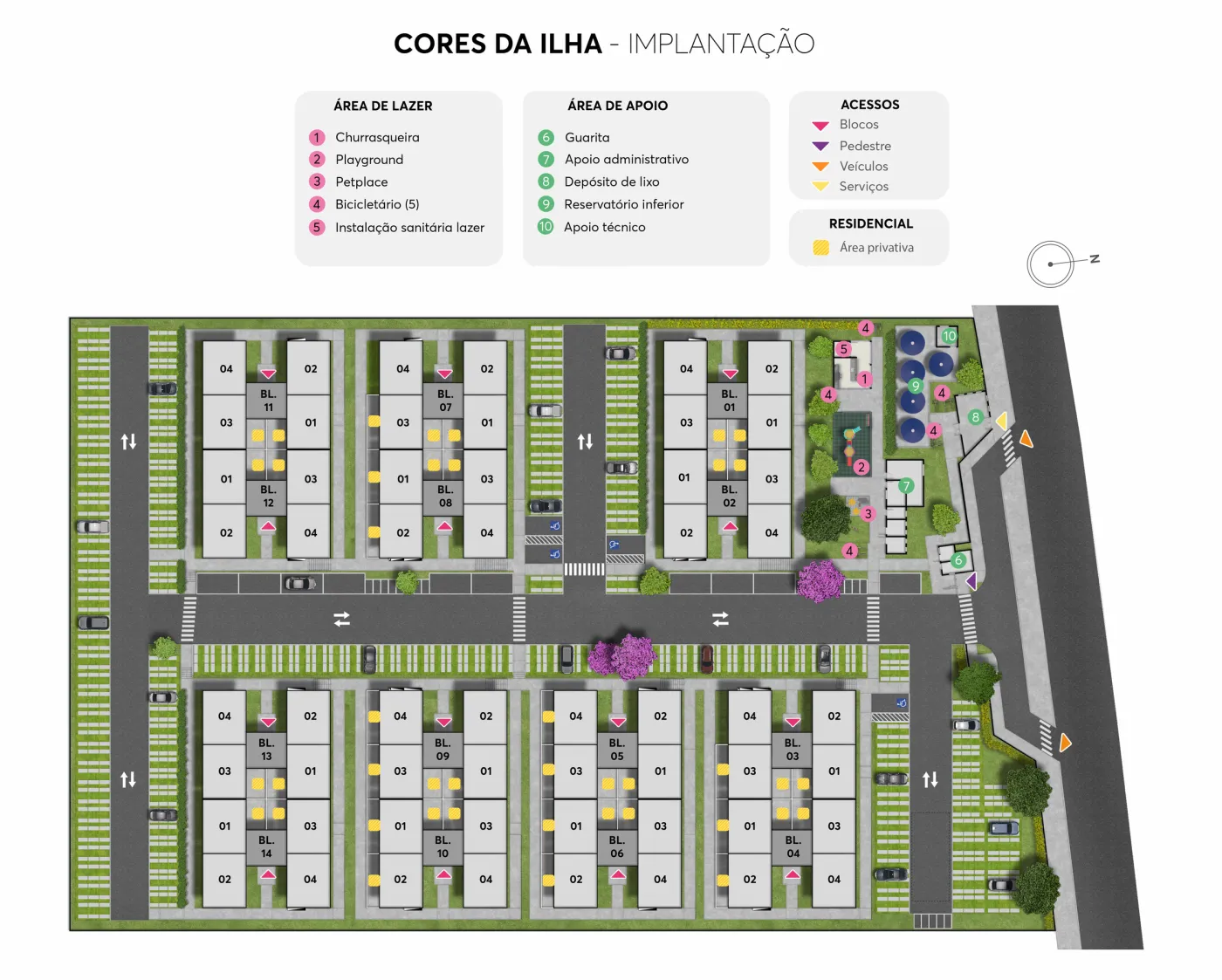 Cores da Ilha - Fase 1 Cores da Ilha - Fase 1