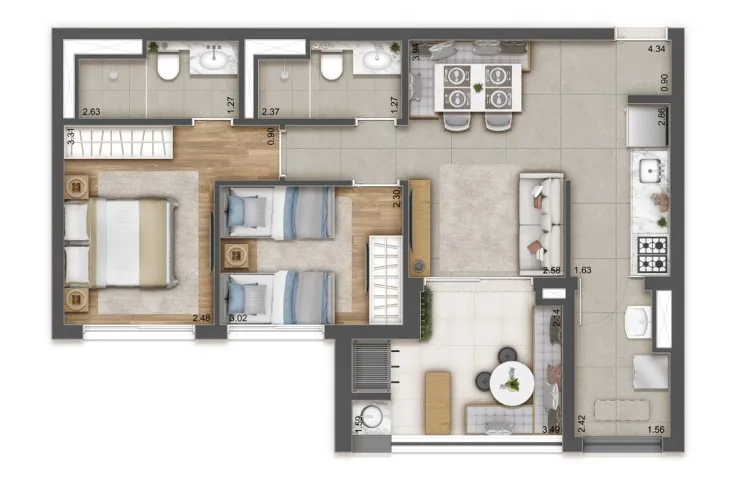 Raízes Tucuruvi Jacarandá - Mitre Realty