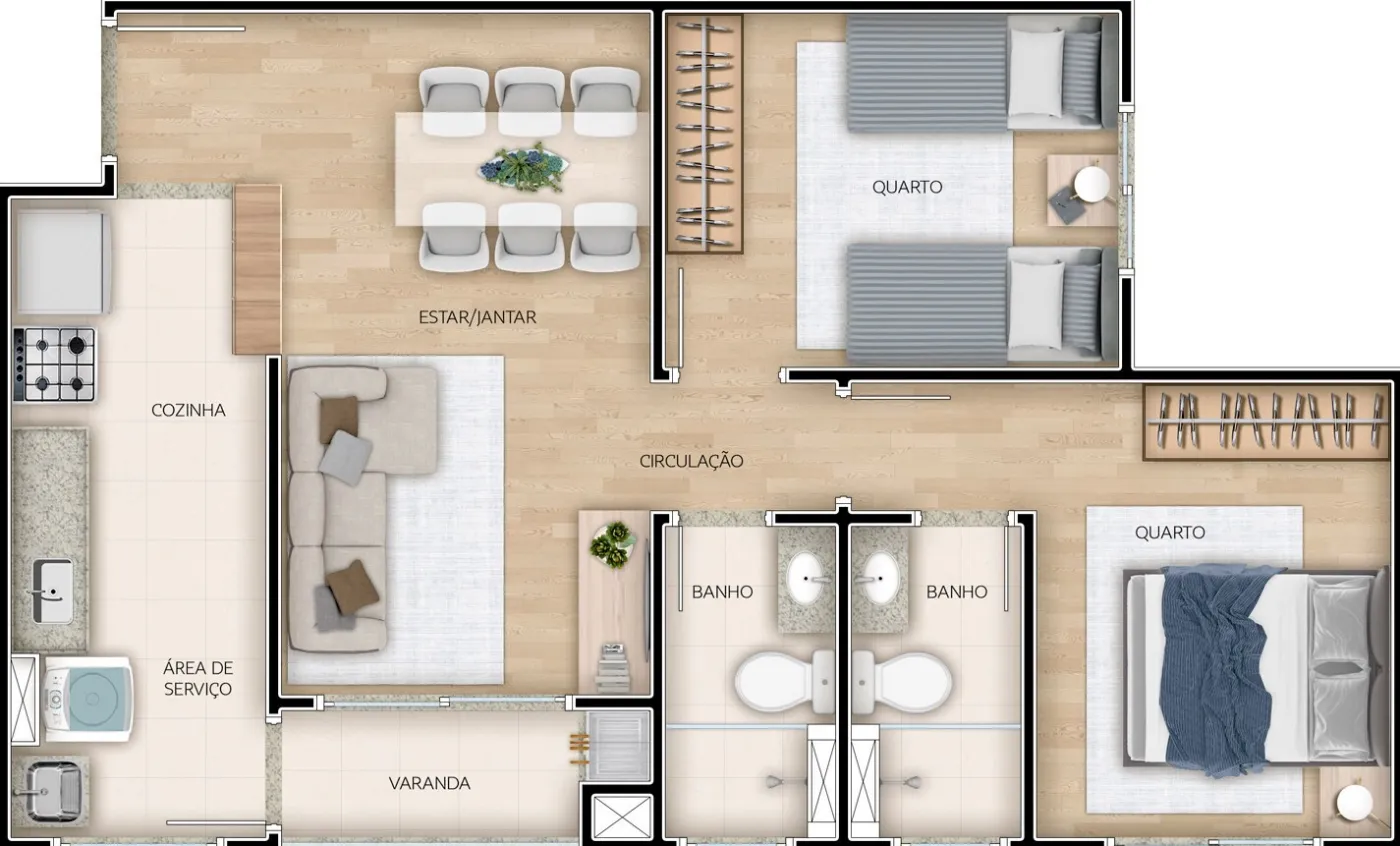 Residencial Porto Fazenda Real - MRV RS