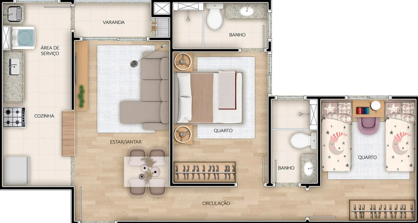 Residencial Porto Fazenda Real - MRV RS