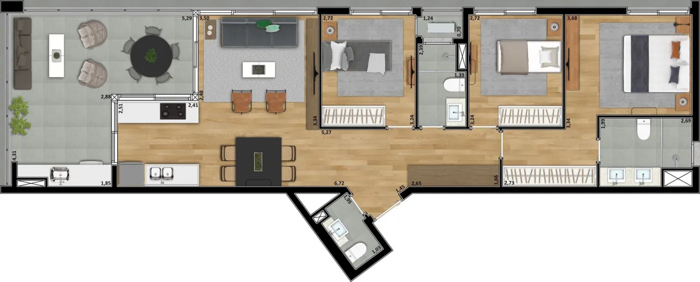 Central das Artes - Residencial Central das Artes - Residencial