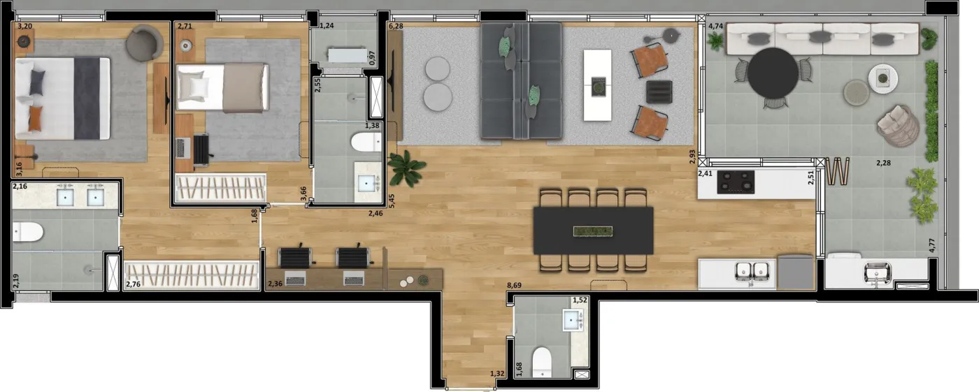 Central das Artes - Residencial Central das Artes - Residencial
