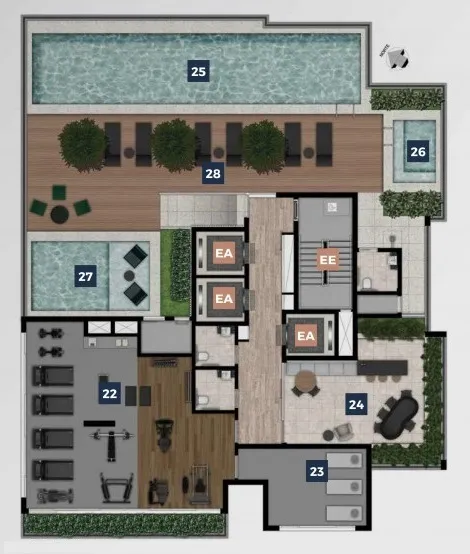 Estilo Chácara Santo Antônio Residence - MAC