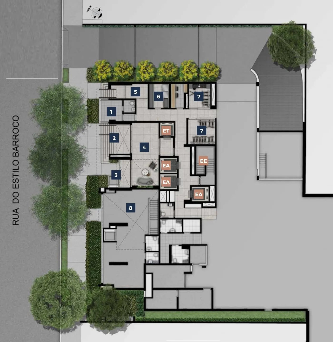 Estilo Chácara Santo Antônio Residence - MAC