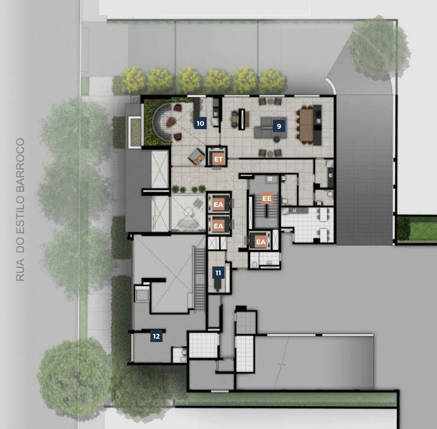 Estilo Chácara Santo Antônio Residence - MAC