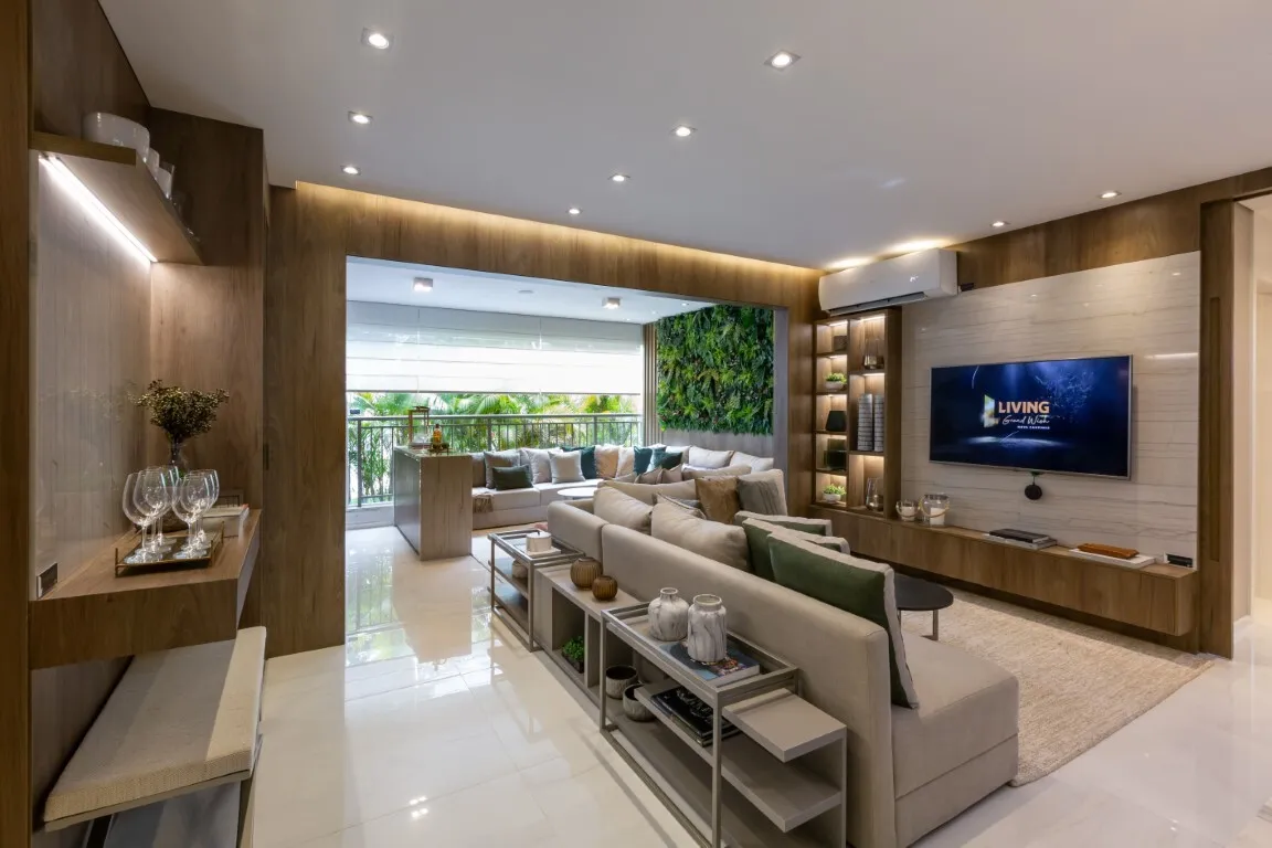 Living Grand Wish Nova Campinas - Living SP Interior Living Grand Wish Nova Campinas - Living SP Interior