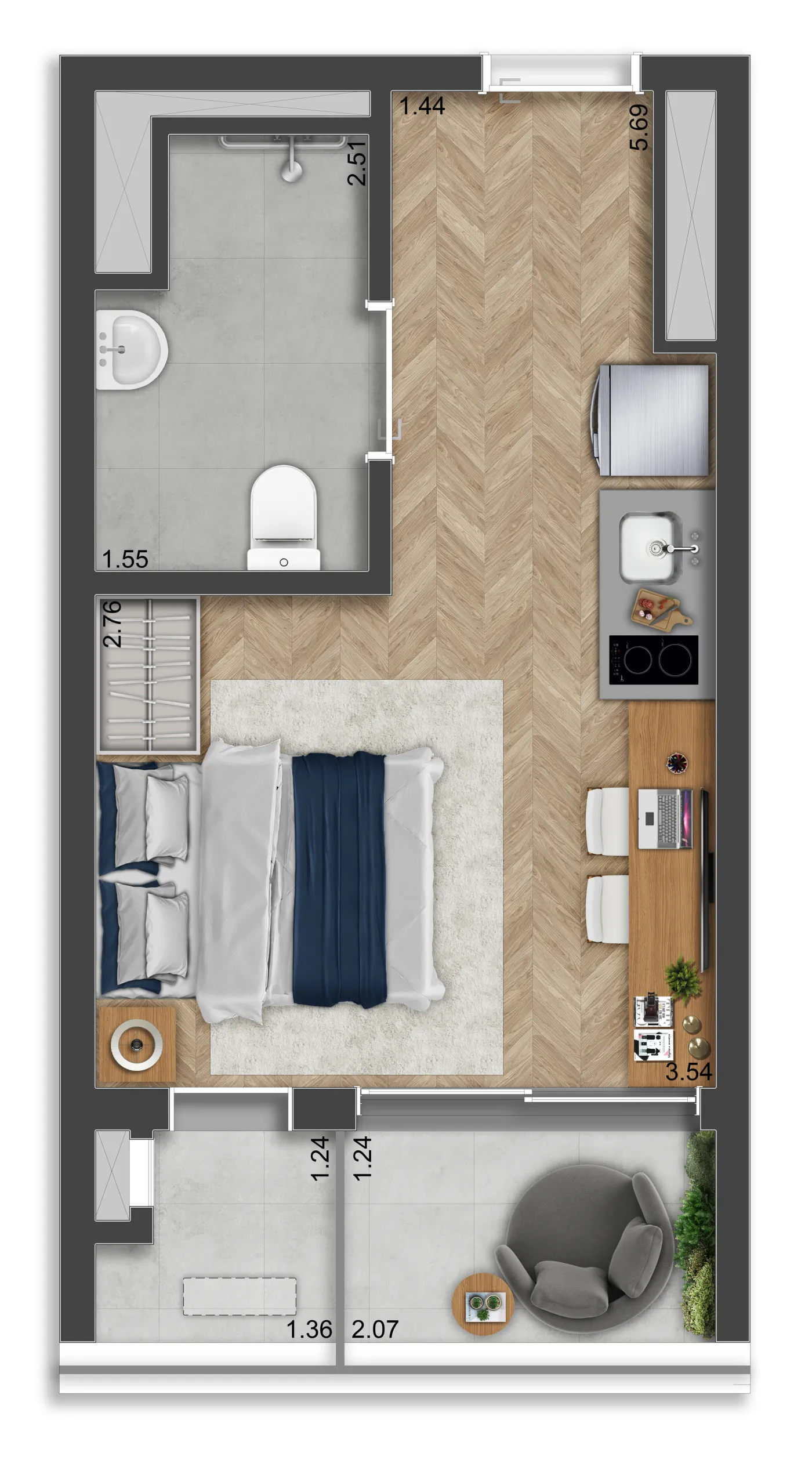 Haus Mitre Vila Clementino - Residencial