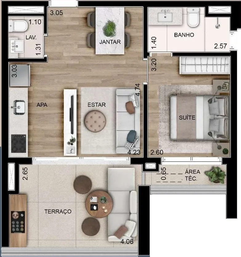 Ária Higienópolis - Residencial