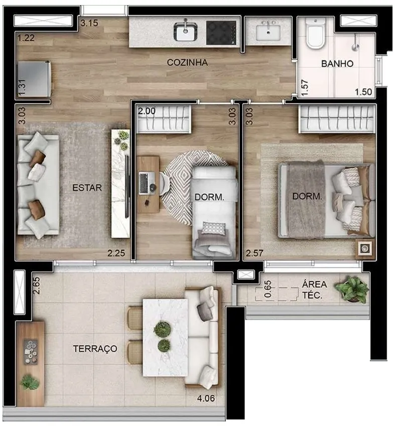 Ária Higienópolis - Residencial