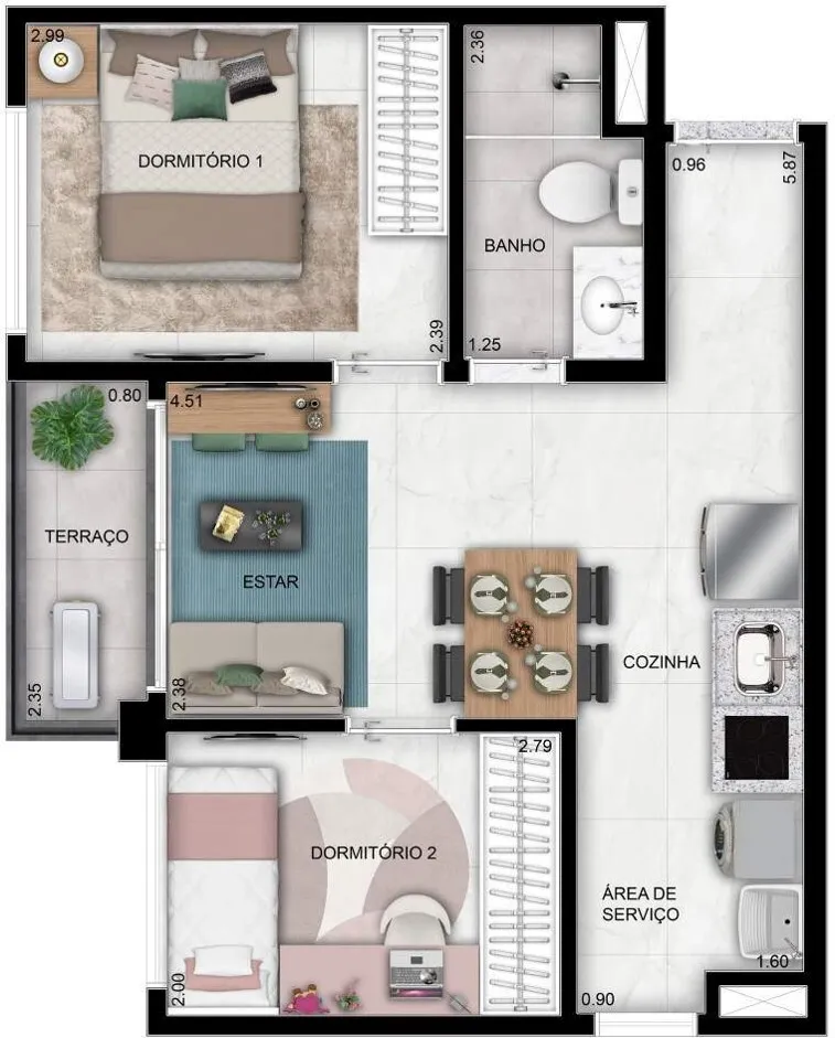 Bourbon Smart Style - Residencial