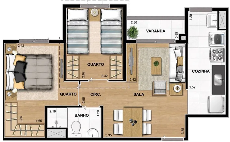 Vivaz Prime Bandeirantes - Fase 1