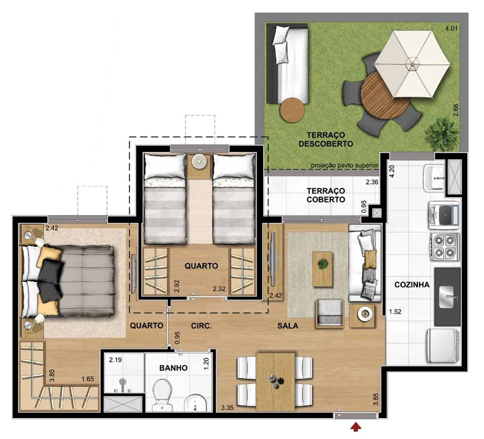 Vivaz Prime Bandeirantes - Fase 1