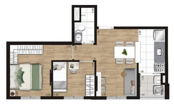 Gran Kazzas Sacomã - Residencial